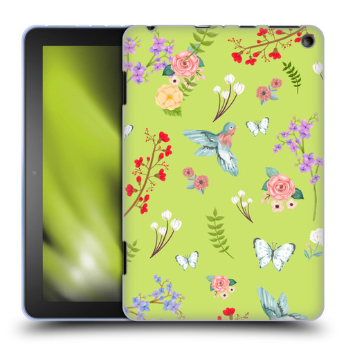 Ameritech Graphics Floral Soft Gel Case for Amazon Fire HD 8/Fire HD 8 Plus 2020
