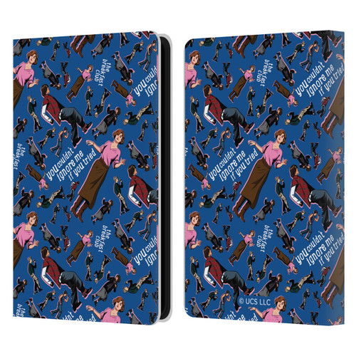 The Breakfast Club Graphics Dancing Pattern Leather Book Wallet Case Cover For Amazon Kindle Paperwhite 5 (2021)