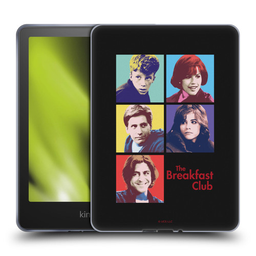 The Breakfast Club Graphics Pop Art Soft Gel Case for Amazon Kindle Paperwhite 5 (2021)