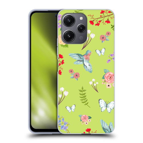 Ameritech Graphics Floral Soft Gel Case for Xiaomi Redmi 12
