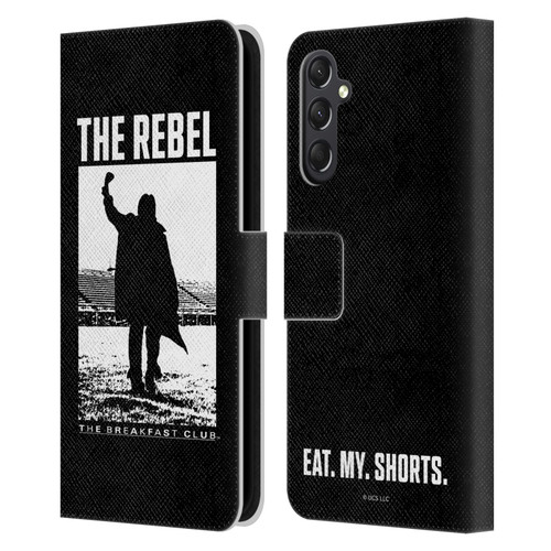 The Breakfast Club Graphics The Rebel Leather Book Wallet Case Cover For Samsung Galaxy A24 4G / M34 5G