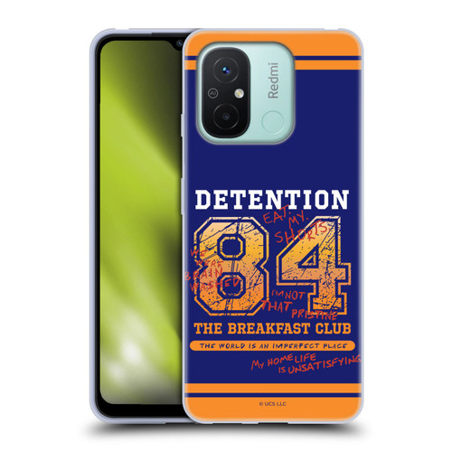 The Breakfast Club Graphics Detention 84 Soft Gel Case for Xiaomi Redmi 12C