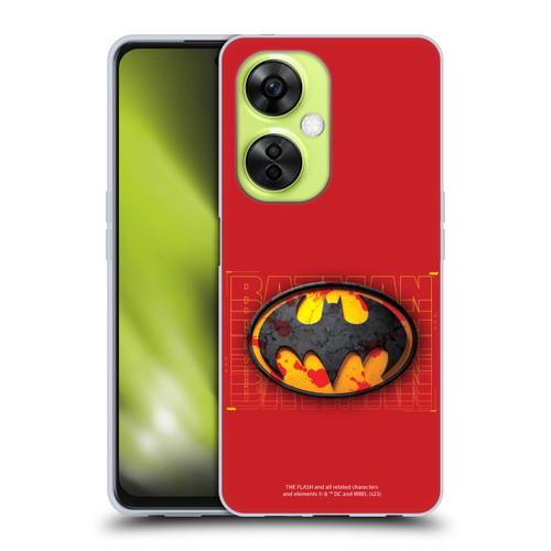 The Flash 2023 Graphics Batman Logo Soft Gel Case for OnePlus Nord CE 3 Lite 5G