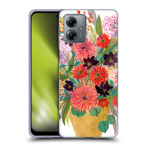 Suzanne Allard Floral Art Celebration Soft Gel Case for Motorola Moto G14