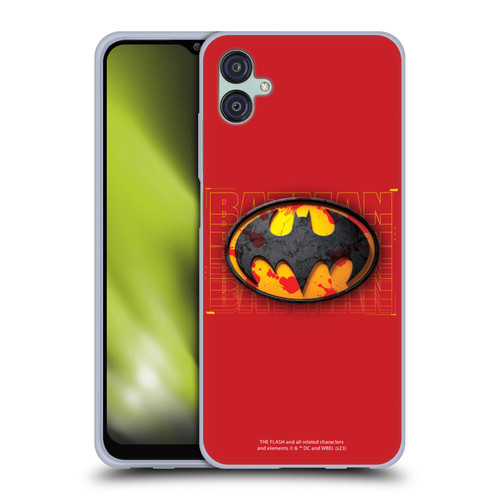 The Flash 2023 Graphics Batman Logo Soft Gel Case for Samsung Galaxy M04 5G / A04e