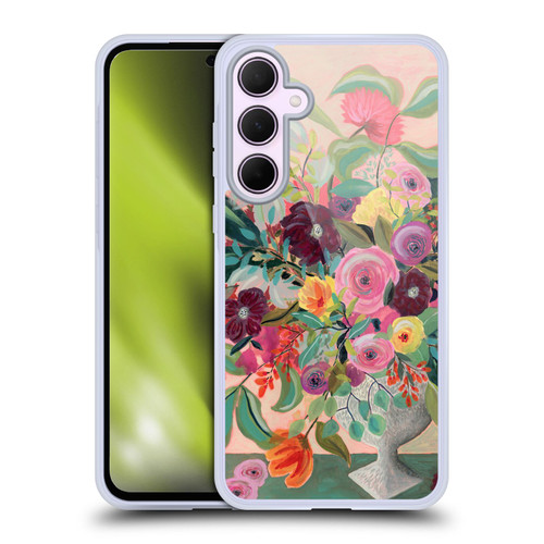 Suzanne Allard Floral Art Floral Centerpiece Soft Gel Case for Samsung Galaxy A35 5G