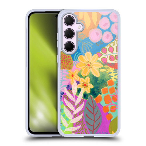 Suzanne Allard Floral Art Yellow Daisies Soft Gel Case for Samsung Galaxy A35 5G