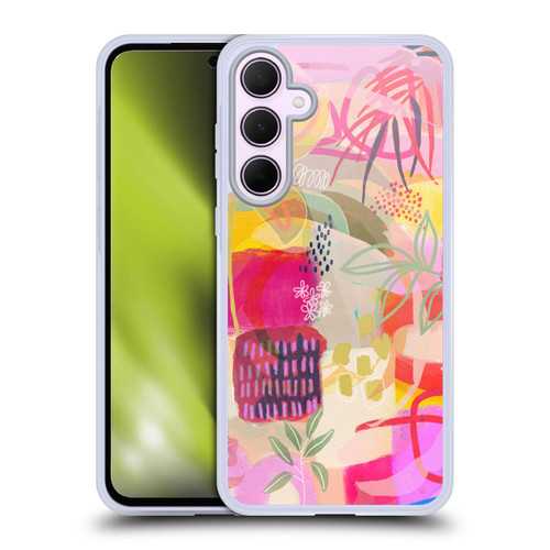 Suzanne Allard Floral Art You Are Loved Soft Gel Case for Samsung Galaxy A35 5G