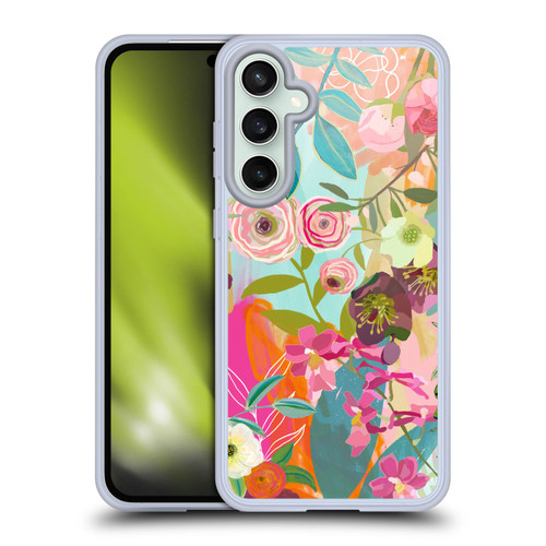 Suzanne Allard Floral Art Chase A Dream Soft Gel Case for Samsung Galaxy S23 FE 5G