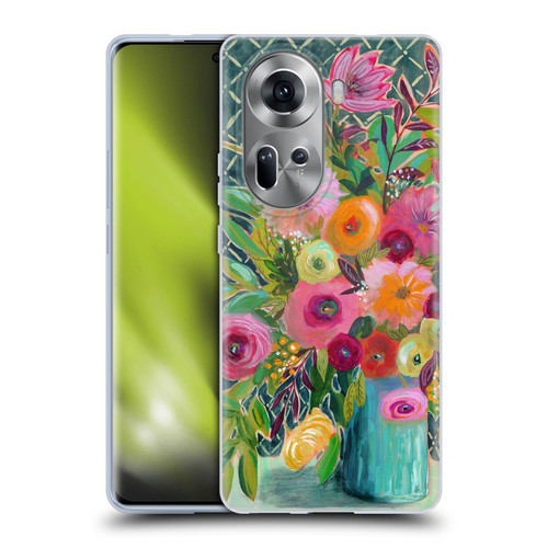 Suzanne Allard Floral Graphics Hope Springs Soft Gel Case for OPPO Reno11