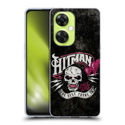 WWE Bret Hart Hitman Logo Soft Gel Case for OnePlus Nord CE 3 Lite 5G