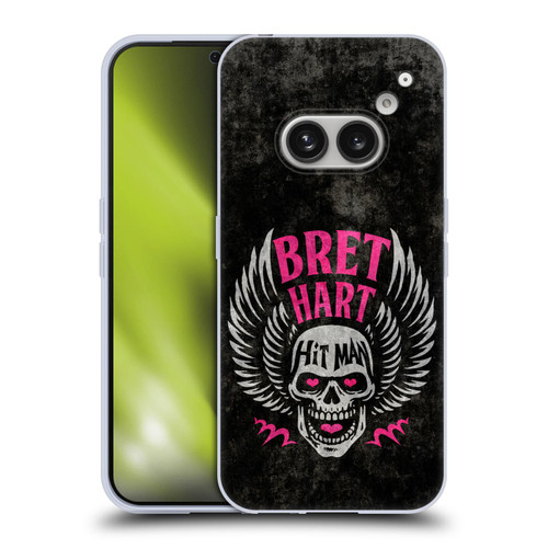 WWE Bret Hart Hitman Skull Soft Gel Case for Nothing Phone (2a)