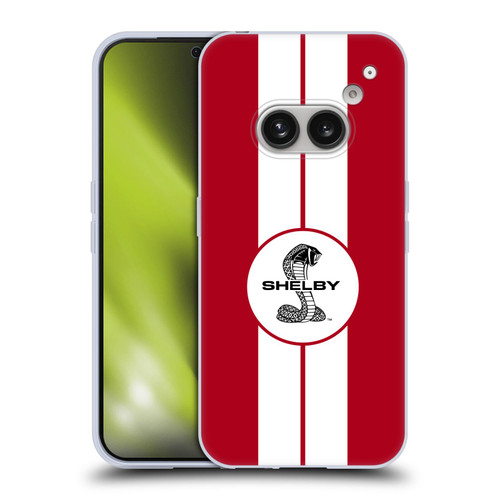 Shelby Car Graphics 1965 427 S/C Red Soft Gel Case for Nothing Phone (2a)