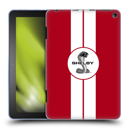 Shelby Car Graphics 1965 427 S/C Red Soft Gel Case for Amazon Fire HD 8/Fire HD 8 Plus 2020