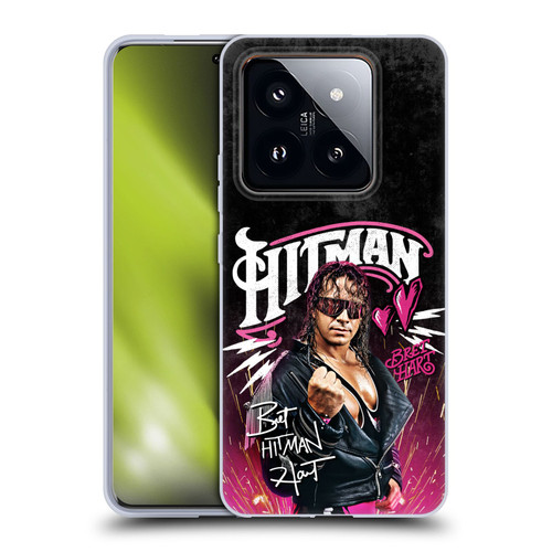WWE Bret Hart Hitman Graphics Soft Gel Case for Xiaomi 14 Pro