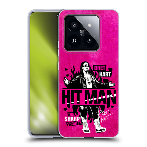 WWE Bret Hart Hitman Soft Gel Case for Xiaomi 14 Pro