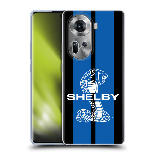 Shelby Car Graphics Blue Soft Gel Case for OPPO Reno11