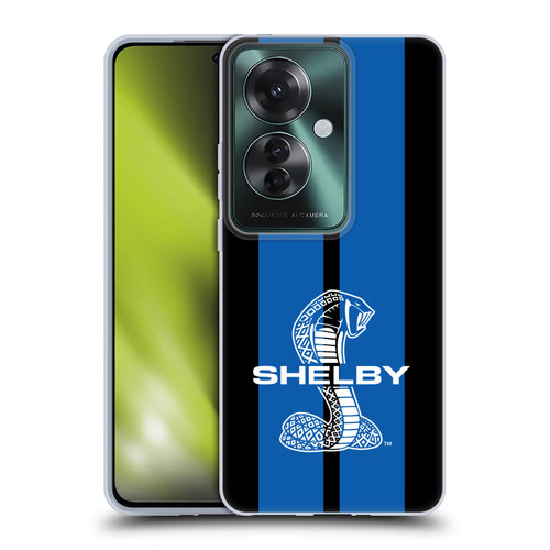Shelby Car Graphics Blue Soft Gel Case for OPPO Reno11 F 5G / F25 Pro 5G