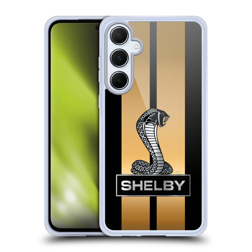 Shelby Car Graphics Gold Soft Gel Case for Samsung Galaxy A55 5G