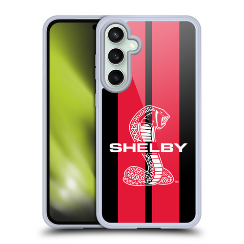 Shelby Car Graphics Red Soft Gel Case for Samsung Galaxy S23 FE 5G & MagSafe