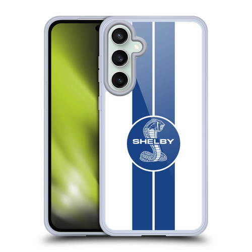 Shelby Car Graphics 1965 427 S/C White Soft Gel Case for Samsung Galaxy S23 FE 5G & MagSafe