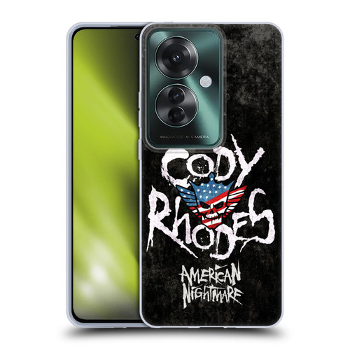 WWE Cody Rhodes Distressed Name Soft Gel Case for OPPO Reno11 F 5G / F25 Pro 5G