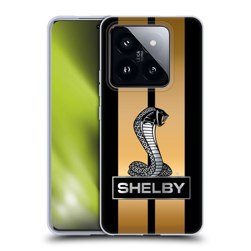 Shelby Car Graphics Gold Soft Gel Case for Xiaomi 14 Pro