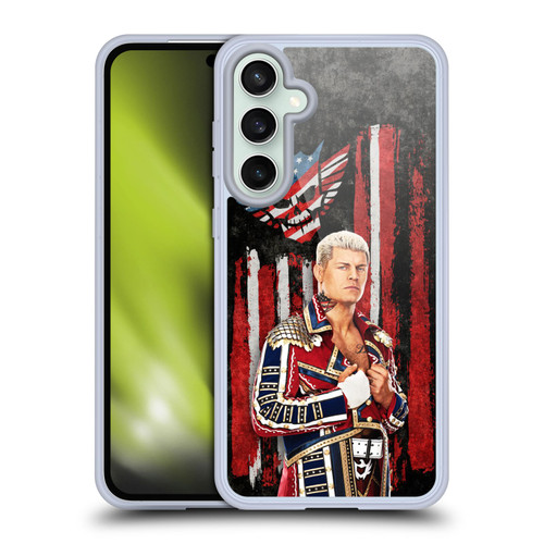 WWE Cody Rhodes American Nightmare Flag Soft Gel Case for Samsung Galaxy S23 FE 5G WWE Cody Rhodes American Nightmare Flag Soft Gel Case for Samsung Galaxy S23 FE 5G