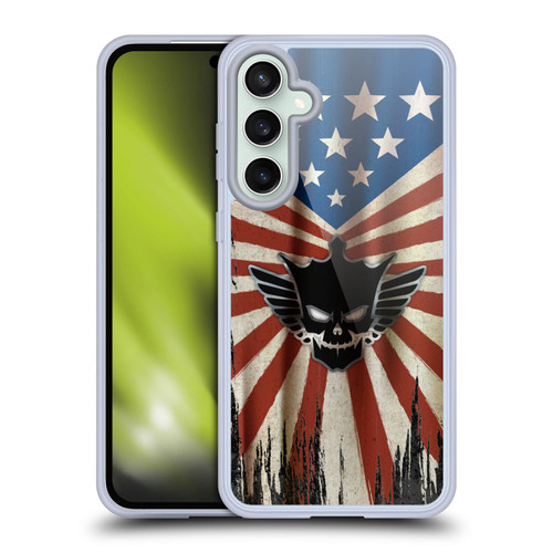WWE Cody Rhodes Distressed Flag Soft Gel Case for Samsung Galaxy S23 FE 5G