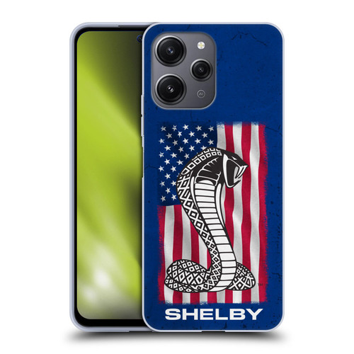 Shelby Logos American Flag Soft Gel Case for Xiaomi Redmi 12