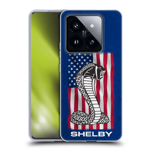 Shelby Logos American Flag Soft Gel Case for Xiaomi 14 Pro
