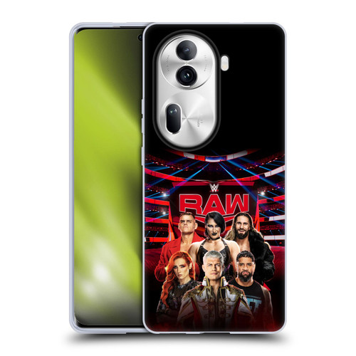 WWE Pay-Per-View Superstars 2024 Raw Soft Gel Case for OPPO Reno11 Pro
