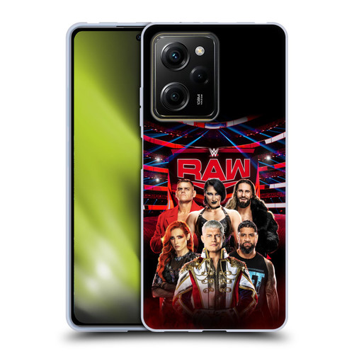 WWE Pay-Per-View Superstars 2024 Raw Soft Gel Case for Xiaomi Redmi Note 12 Pro 5G