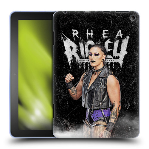 WWE Rhea Ripley Portrait Soft Gel Case for Amazon Fire HD 8/Fire HD 8 Plus 2020