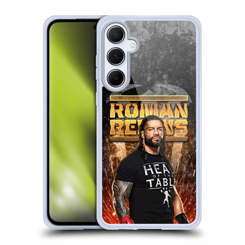 WWE Roman Reigns Grunge Soft Gel Case for Samsung Galaxy A55 5G