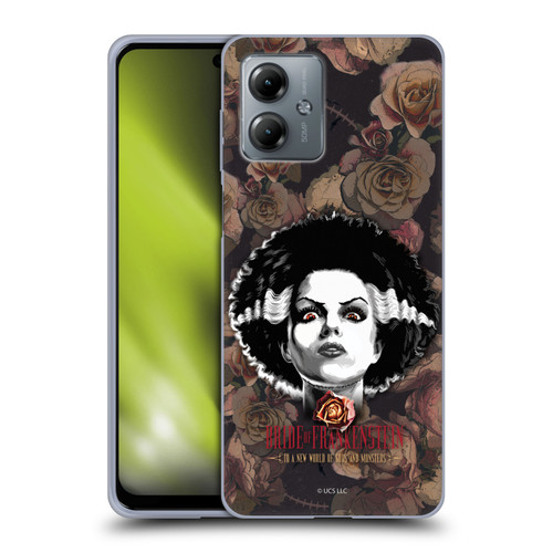 Universal Monsters The Bride Of Frankenstein World Of Gods And Monsters Soft Gel Case for Motorola Moto G14