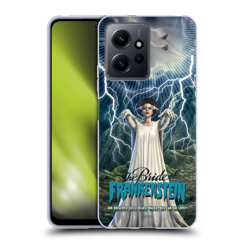 Universal Monsters The Bride Of Frankenstein But Can She Love? Soft Gel Case for Xiaomi Redmi Note 12 4G