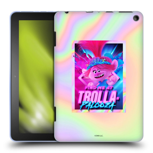 Trolls 3: Band Together Art Trolla-Palooza Soft Gel Case for Amazon Fire HD 8/Fire HD 8 Plus 2020