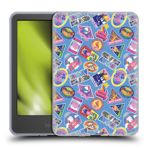 Trolls 3: Band Together Art Pattern Blue Soft Gel Case for Amazon Kindle 11th Gen 6in 2022