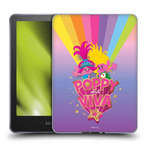 Trolls 3: Band Together Art Rainbow Soft Gel Case for Amazon Kindle Paperwhite 5 (2021)