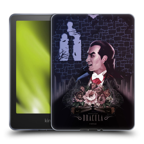 Universal Monsters Dracula Key Art Soft Gel Case for Amazon Kindle Paperwhite 5 (2021)