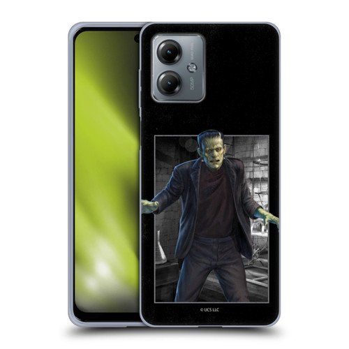 Universal Monsters Frankenstein Frame Soft Gel Case for Motorola Moto G14