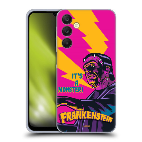 Universal Monsters Frankenstein It's A Monster Soft Gel Case for Samsung Galaxy A25 5G