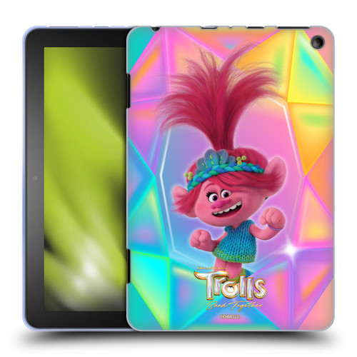 Trolls 3: Band Together Graphics Poppy Soft Gel Case for Amazon Fire HD 8/Fire HD 8 Plus 2020