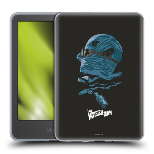 Universal Monsters The Invisible Man Blue Soft Gel Case for Amazon Kindle 11th Gen 6in 2022