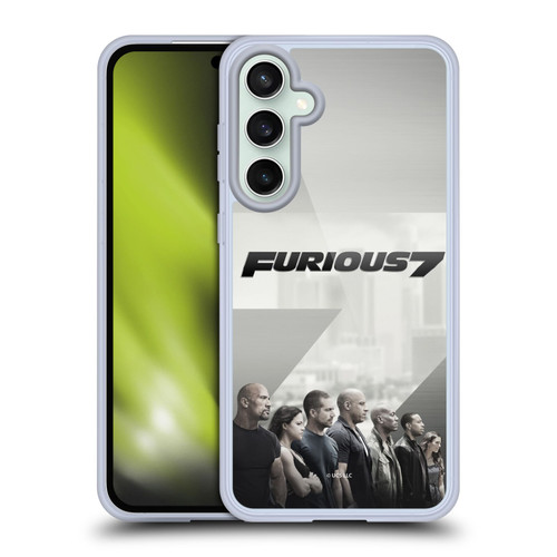 Fast & Furious Franchise Key Art Furious 7 Soft Gel Case for Samsung Galaxy S23 FE 5G