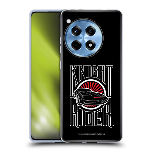 Knight Rider Core Graphics Logo Soft Gel Case for OnePlus 12R