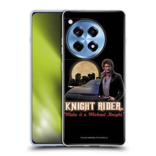 Knight Rider Core Graphics Poster Soft Gel Case for OnePlus 12R