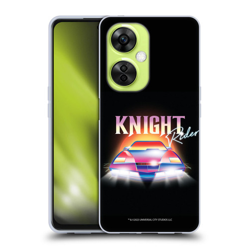 Knight Rider Graphics Kitt 80's Neon Soft Gel Case for OnePlus Nord CE 3 Lite 5G