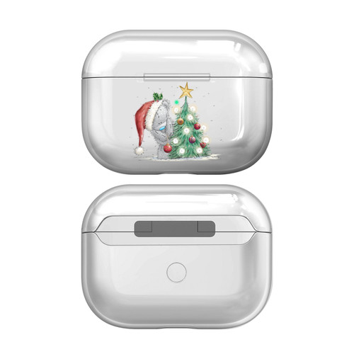 Me To You Classic Tatty Teddy Christmas Tree Clear Hard Crystal Cover Case for Apple AirPods Pro 2 Charging Case